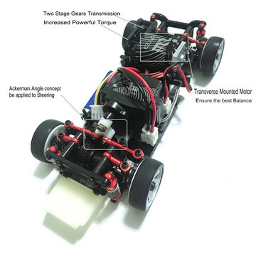 Firelap IW05 1:28 4X4 RC Drift Car High Speed 2.4Ghz Remote Control Car