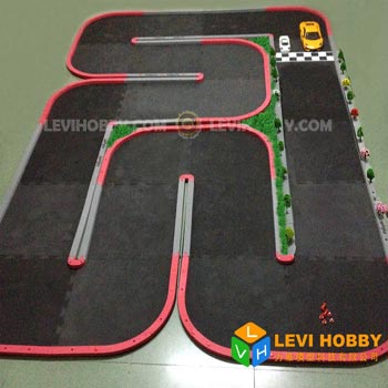 LEVI HOBBY RC Car Track Design and Manufacturer 9 Square Meter Runway RC Track